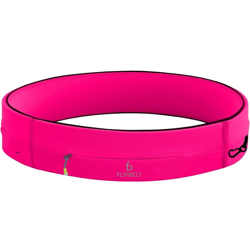 FlipBelt Zipper Running Belt, Waist Pack for Fitness and Running, Size XS